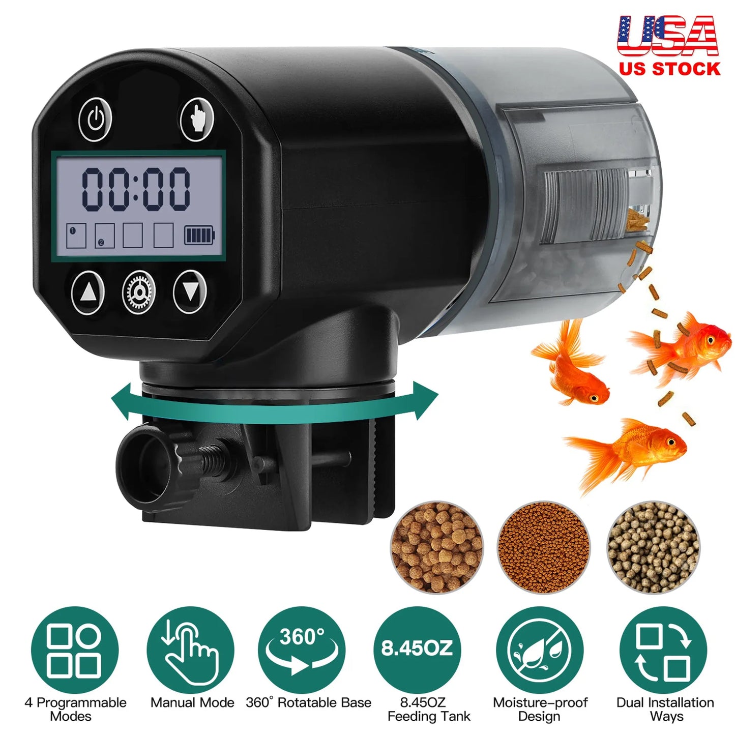 Rottco Automatic Fish Feeder