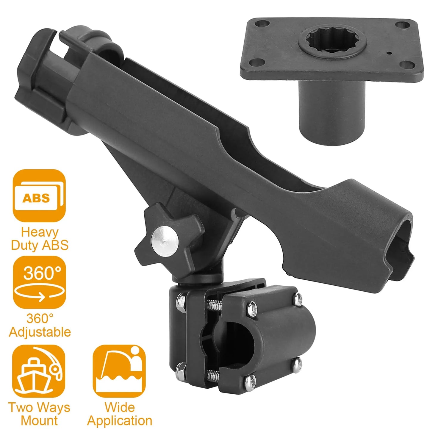 Rottco Boat Fishing Pole Rod Holder