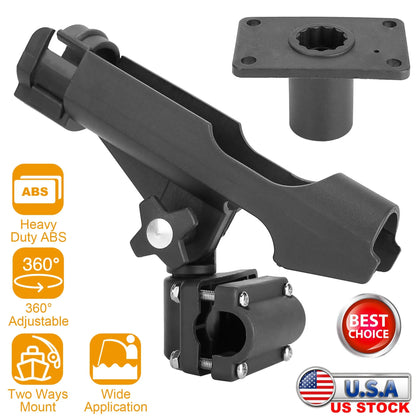 Rottco Boat Fishing Pole Rod Holder
