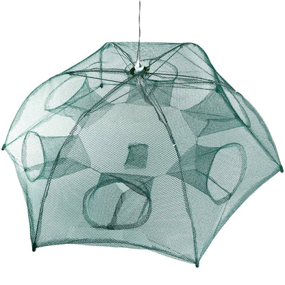Rottco Fishing Trap Net Portable Folded Fishing Bait Trap