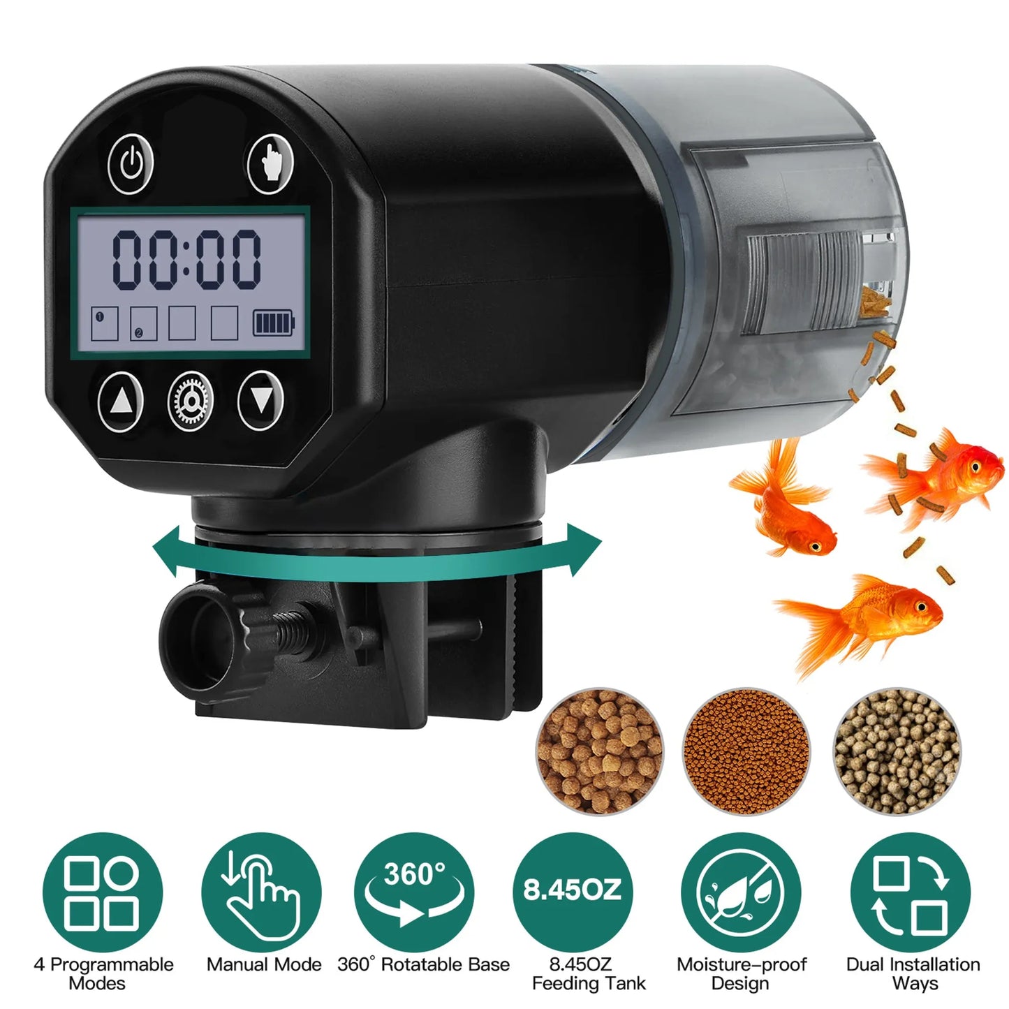 Rottco Automatic Fish Feeder