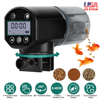 Rottco Automatic Fish Feeder