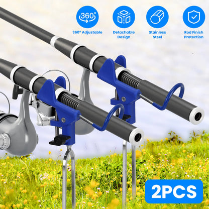 Rottco 2Pcs Fishing Rod Holders